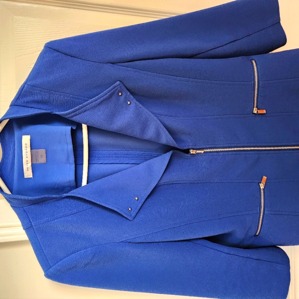 Royal blue suite jacket